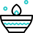 lampe diya animated icon