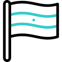 drapeau animated icon