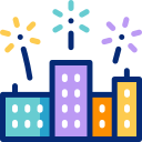 불꽃놀이의 도시 animated icon