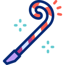 파티용 나팔 animated icon
