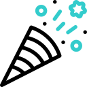 파티 폭죽 animated icon