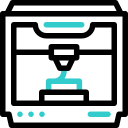 3d printer animated icon