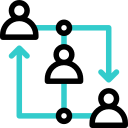 Поток людей animated icon