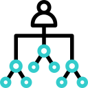 Организационная структура animated icon