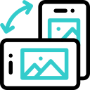 поворот экрана animated icon