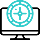 Компьютерная рулетка animated icon