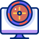 Компьютерная рулетка animated icon