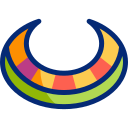 Ожерелье в форме полумесяца 