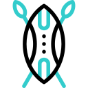 Щит копье animated icon