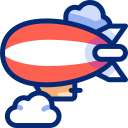 Дирижабль animated icon