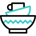 los platos se apilan animated icon