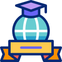 estudiar en el extranjero animated icon