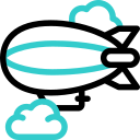 Дирижабль animated icon