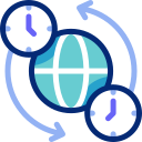huso horario animated icon