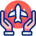 Защита самолета animated icon