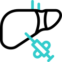 biopsia de hígado animated icon