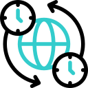 huso horario animated icon