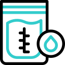 bolsa para leche materna animated icon