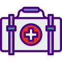 First aid kit icon