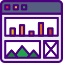 Web analytics icon