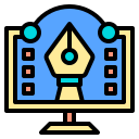 diseño gráfico icon