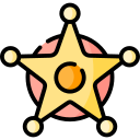 insignia del sheriff 