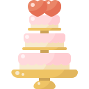 pastel de boda icon