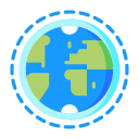 El planeta tierra icon