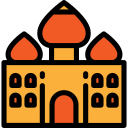 taj mahal icon