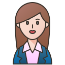 Mujer de negocios icon