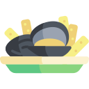 Moules frites icon