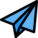 Avión de papel icon