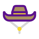 Sombrero de vaquero icon