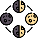 Fases de la luna icon