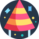 sombrero de fiesta icon