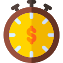 el tiempo es dinero icon