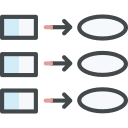 Flujo de datos icon