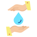 ahorrar agua icon