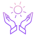 Energía solar icon