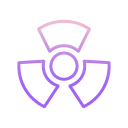 energía nuclear icon