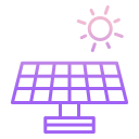 Energía solar icon