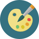 paleta de pintura icon