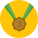 medalla de bronce icon