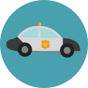 coche de policía icon