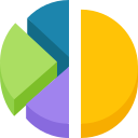 Gráfico circular icon