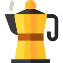 Cafetera moka icon