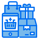 las compras en línea icon