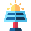 Panel solar icon