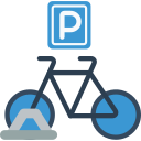 parking de bicicletas icon