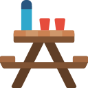 Mesa de picnic icon